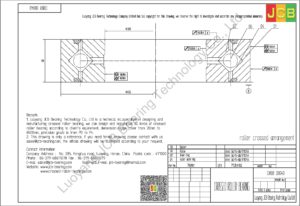 CRBB 30040 HIWIN CROSSED ROLLER BEARING