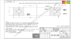 CRBHV 3510 A IKO CROSSED ROLLER BEARING