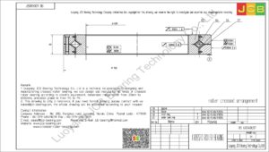 RB 60040USP THK CROSSED ROLLER BEARING