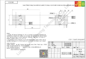 CRB 5013 UU IKO CROSSED ROLLER BEARING