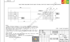 CRB 700150 IKO CROSSED ROLLER BEARING