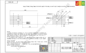 CRB 700150 IKO CROSSED ROLLER BEARING