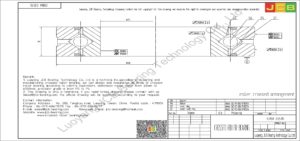 CRBA 03510 HIWIN CROSSED ROLLER BEARING