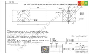 CRBA 09016 HIWIN CROSSED ROLLER BEARING