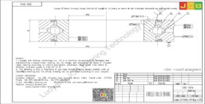 CRBA 10016 HIWIN CROSSED ROLLER BEARING