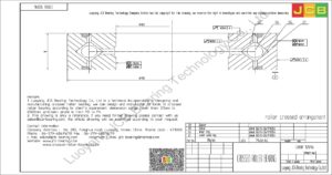 CRBB 12016 HIWIN CROSSED ROLLER BEARING