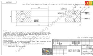 CRBB 20035 HIWIN CROSSED ROLLER BEARING