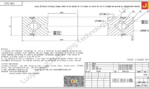 CRBB 24025 HIWIN CROSSED ROLLER BEARING