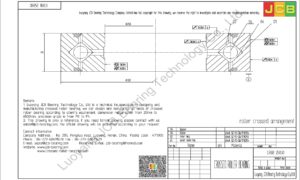 CRBB 25030 HIWIN CROSSED ROLLER BEARING