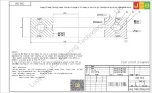 CRBB 25030 HIWIN CROSSED ROLLER BEARING