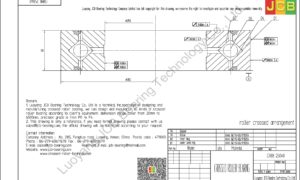 CRBB 25040 HIWIN CROSSED ROLLER BEARING