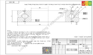 CRBC 08013 HIWIN CROSSED ROLLER BEARING