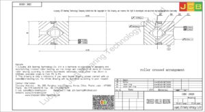 CRBC 10020 HIWIN CROSSED ROLLER BEARING