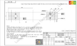 CRBC 13025 IKO CROSSED ROLLER BEARING