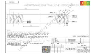 CRBC 25040 IKO CROSSED ROLLER BEARING