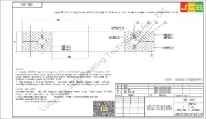CRBC 30025 IKO CROSSED ROLLER BEARING