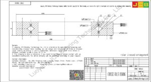 CRBC 30040 IKO CROSSED ROLLER BEARING