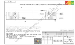 CRBC 3010 IKO CROSSED ROLLER BEARING