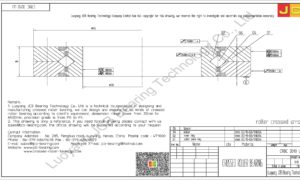 CRBC 3010 UU IKO CROSSED ROLLER BEARING