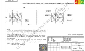CRBC 40035 IKO CROSSED ROLLER BEARING