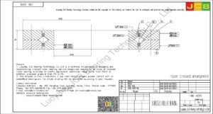 CRBC 40070 IKO CROSSED ROLLER BEARING