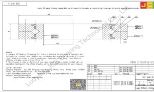 CRBC 4010 UU IKO CROSSED ROLLER BEARING