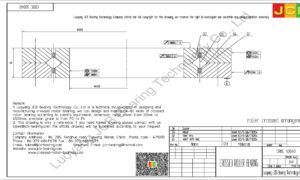 CRBC 50040 IKO CROSSED ROLLER BEARING