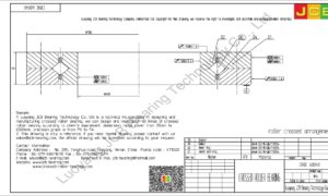 CRBC 60040 IKO CROSSED ROLLER BEARING