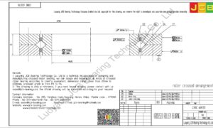 CRBC 60070 IKO CROSSED ROLLER BEARING