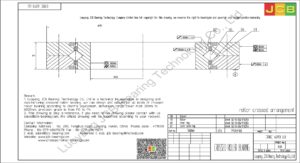 CRBC 6013 UU IKO CROSSED ROLLER BEARING