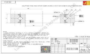 CRBC 6013 UU IKO CROSSED ROLLER BEARING