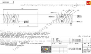 CRBC 80070 IKO CROSSED ROLLER BEARING