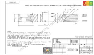 CRBD 08022 A HIWIN CROSSED ROLLER BEARING