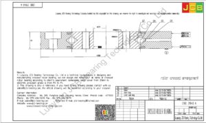 CRBE 21040 A HIWIN CROSSED ROLLER BEARING