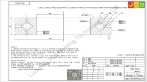 CRBH 10020 A IKO CROSSED ROLLER BEARING