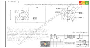 CRBH 11020 A UU IKO CROSSED ROLLER BEARING