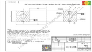 CRBH 208 A UU IKO CROSSED ROLLER BEARING