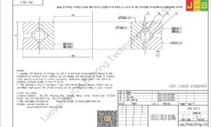 CRBH 3510 A IKO CROSSED ROLLER BEARING