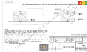 CRBH 3510 A UU IKO CROSSED ROLLER BEARING