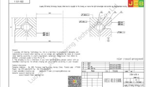 CRBH 4010 A IKO CROSSED ROLLER BEARING