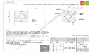 CRBH 4010 A UU IKO CROSSED ROLLER BEARING