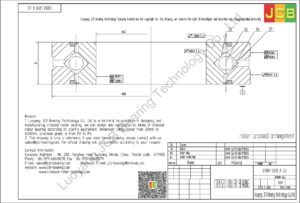 CRBH 5013 A UU IKO CROSSED ROLLER BEARING