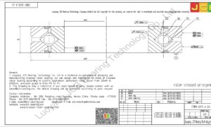 CRBH 6013 A UU IKO CROSSED ROLLER BEARING