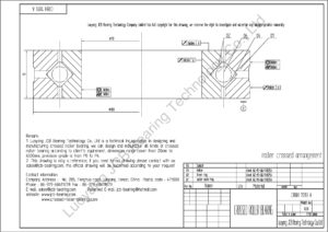 CRBH 7013 A IKO CROSSED ROLLER BEARING