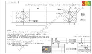 CRBH 7013 A UU IKO CROSSED ROLLER BEARING