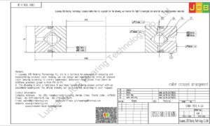 CRBH 7013 A UU IKO CROSSED ROLLER BEARING
