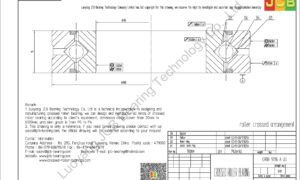 CRBH 9016 A UU IKO CROSSED ROLLER BEARING