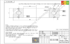 CRBHV 12025 A UU IKO CROSSED ROLLER BEARING