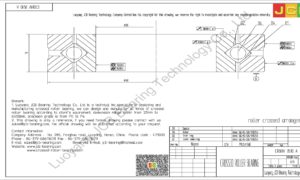 CRBHV 3510 A IKO CROSSED ROLLER BEARING