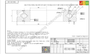 CRBHV 6013 A UU IKO CROSSED ROLLER BEARING